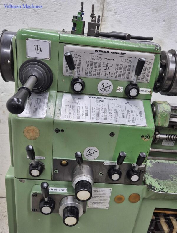 Toolroom lathe Weiler Matador - Image 11