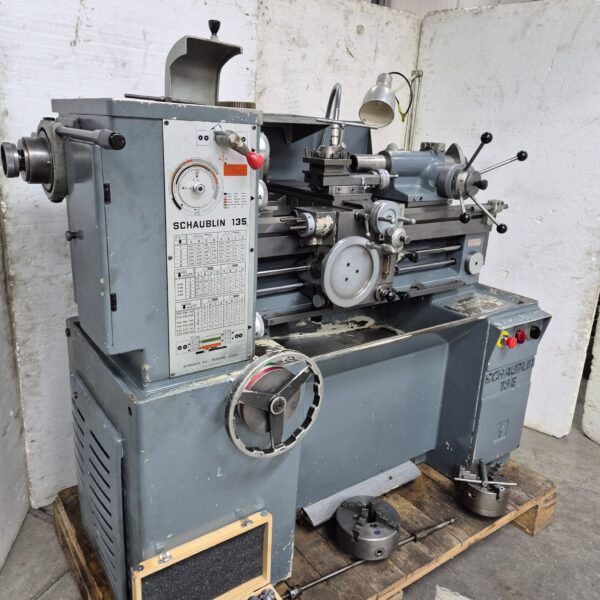 Toolroom lathe Schaublin 135 - Image 2