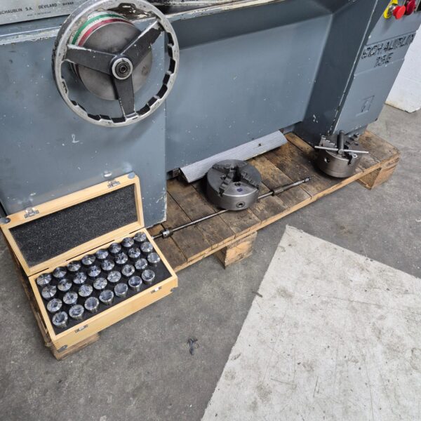 Toolroom lathe Schaublin 135 - Image 4
