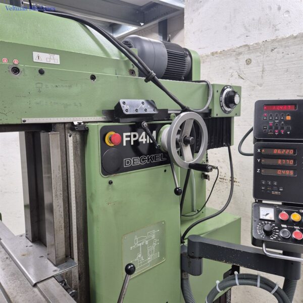 Toolroom milling machine Deckel FP4MK 2203 - Image 3