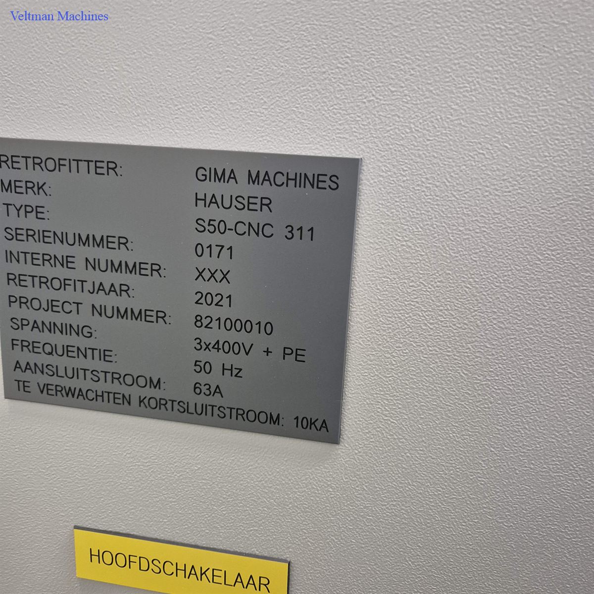 Koordinatenschleifmaschine Hauser S50CNC 311 – Bild 6