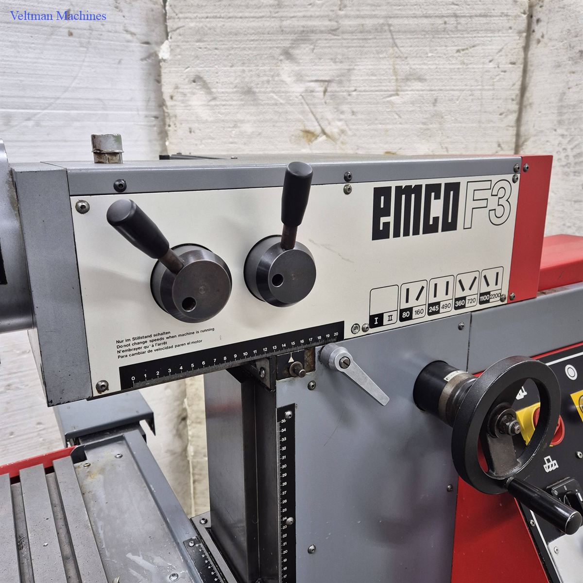 Milling machine Emco F3 - Image 9