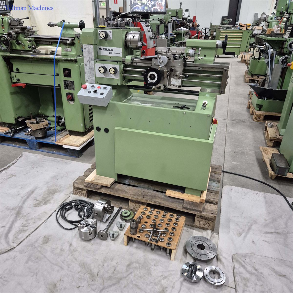 Weiler Primus Drehmaschine – Bild 9