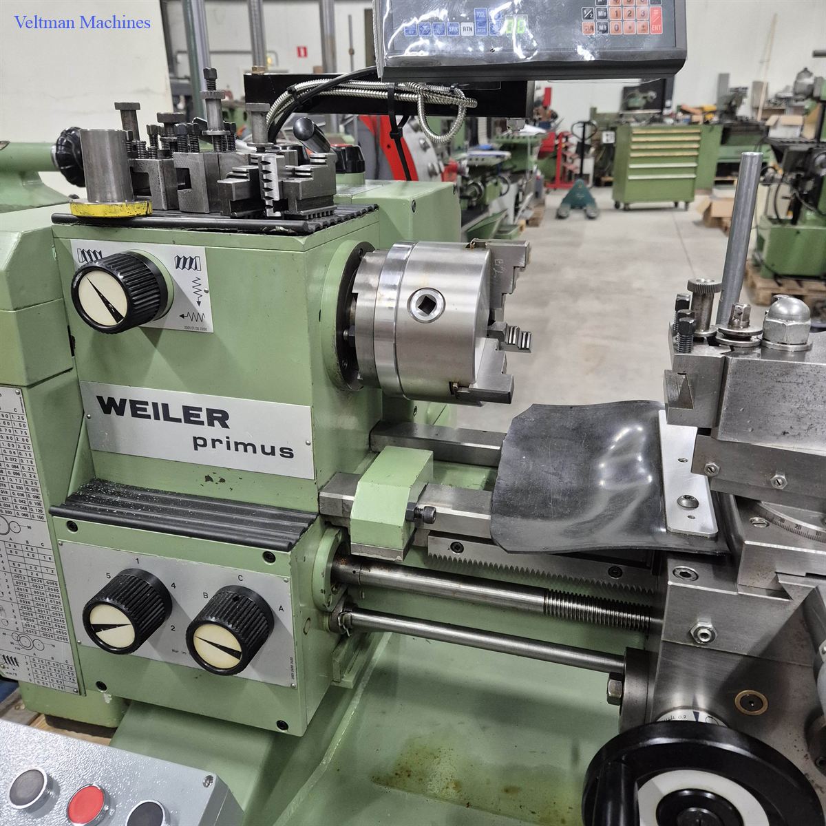 Weiler Primus Drehmaschine – Bild 5