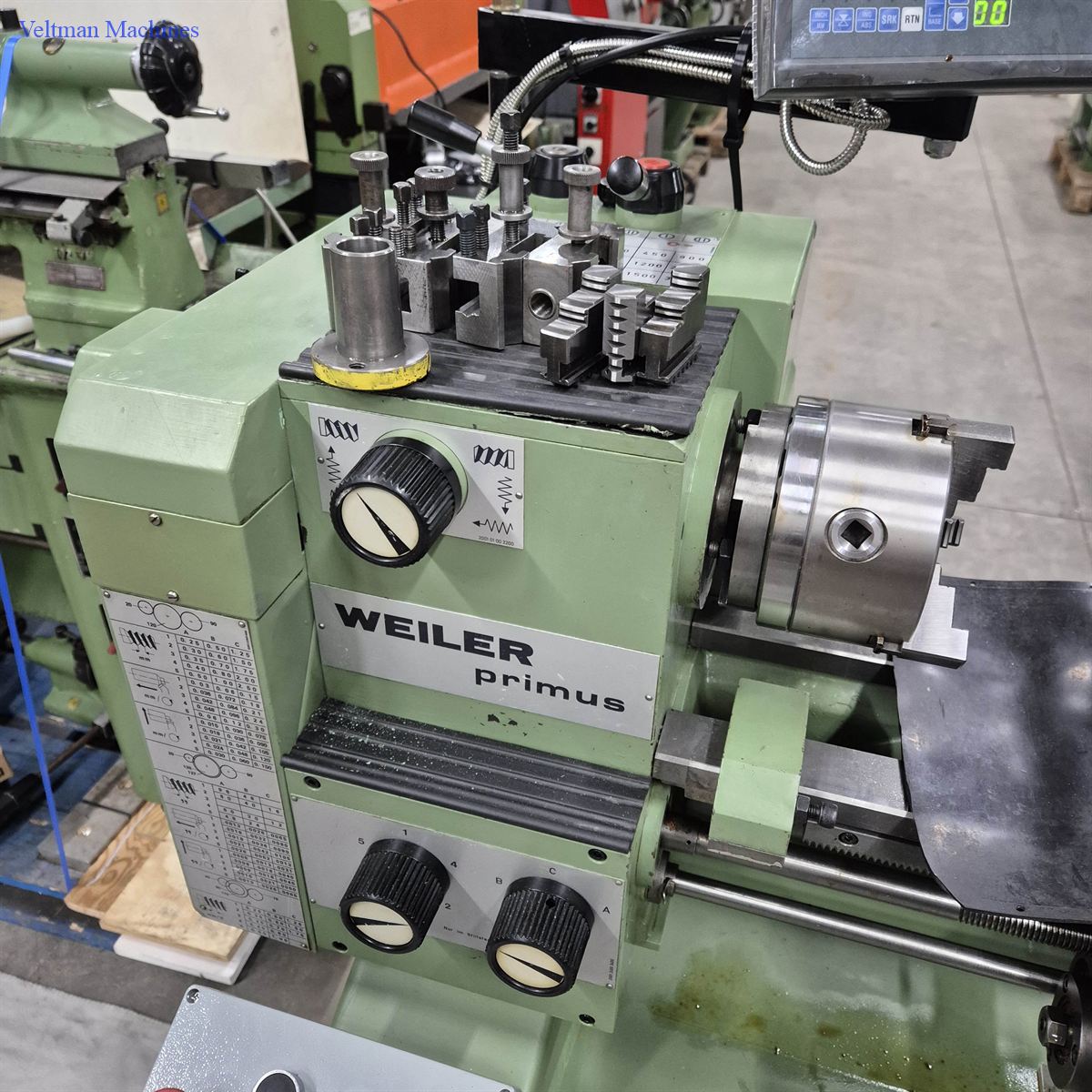 Weiler Primus Drehmaschine – Bild 6