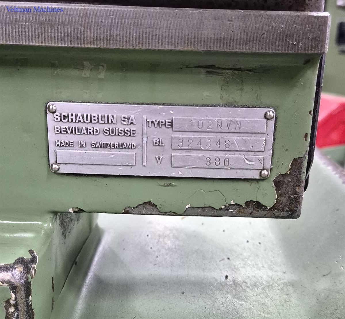 Draaibank Schaublin 102 NVM - Afbeelding 5